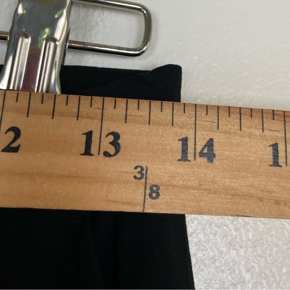 Talbots Women's Pants Size 10P Color Black Pleated Trousers Stretch High Rise - Picture 10 of 13